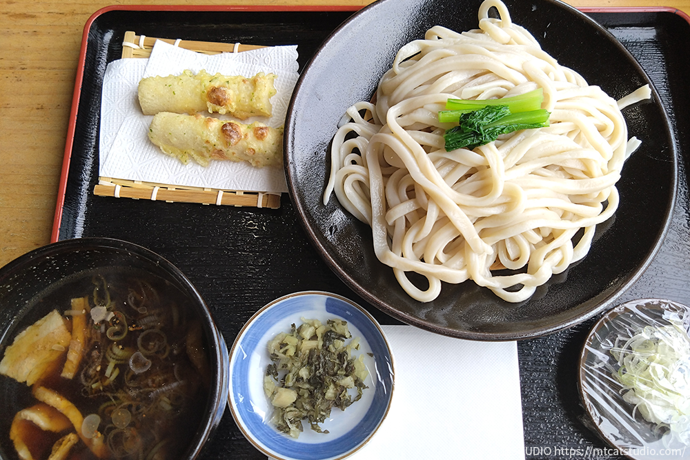 道の駅みなのレストハウスの田舎うどん