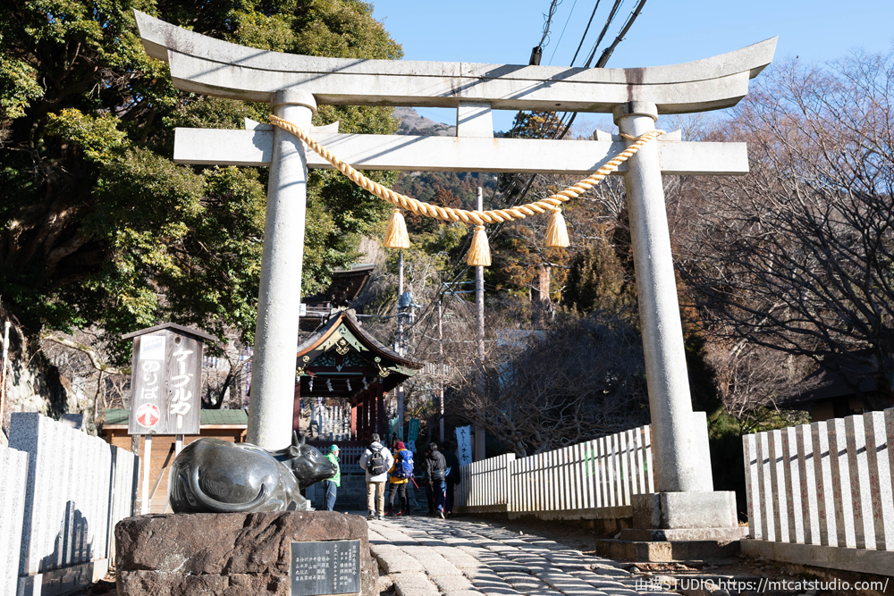 筑波山神社鳥居